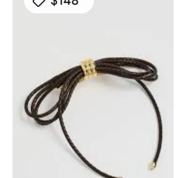 NWT Lelet NY Bently Braided Bow Hair Clip Barrette With Dust Bag - Picture 8 of 11